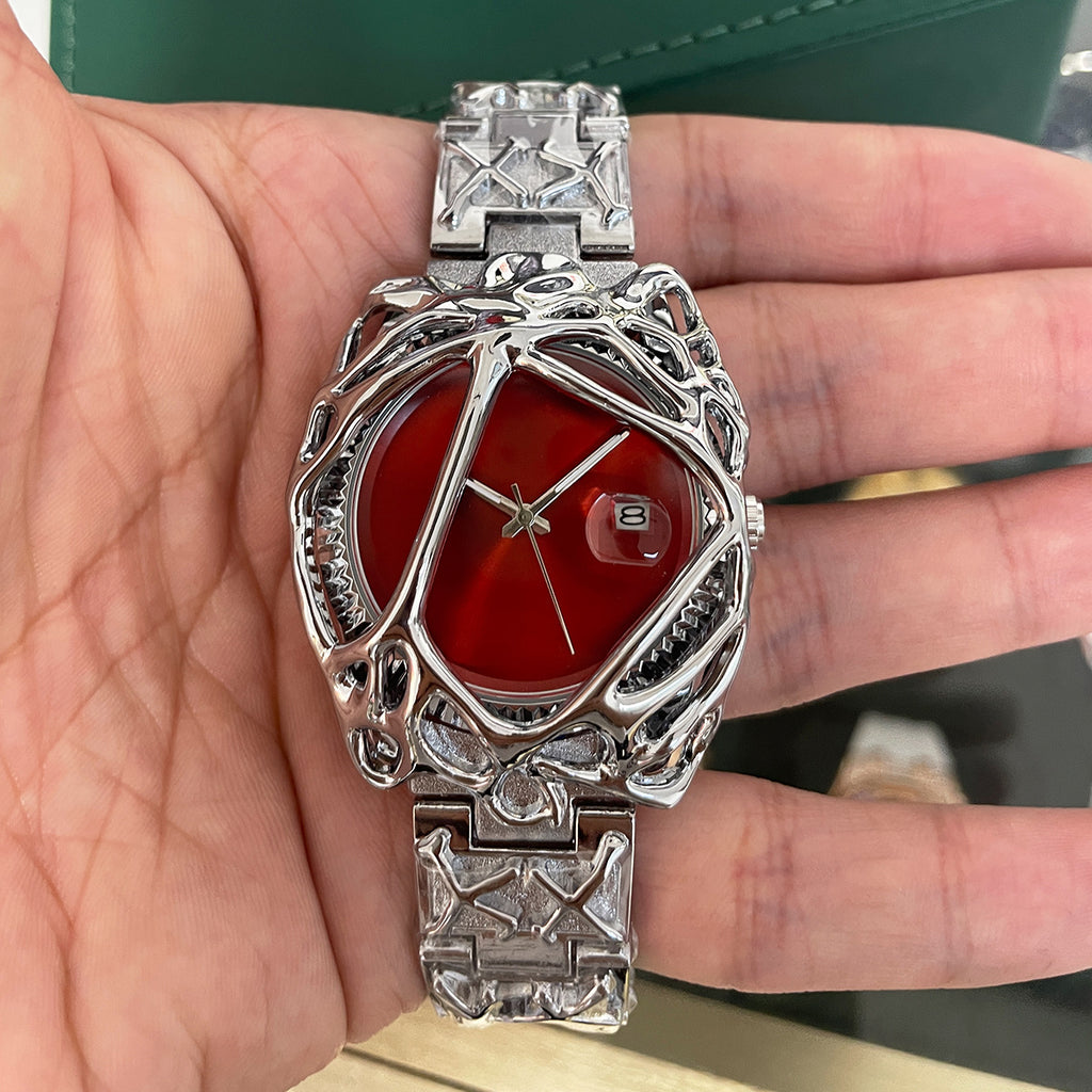 Retro Alien Cobweb Quartz Watch