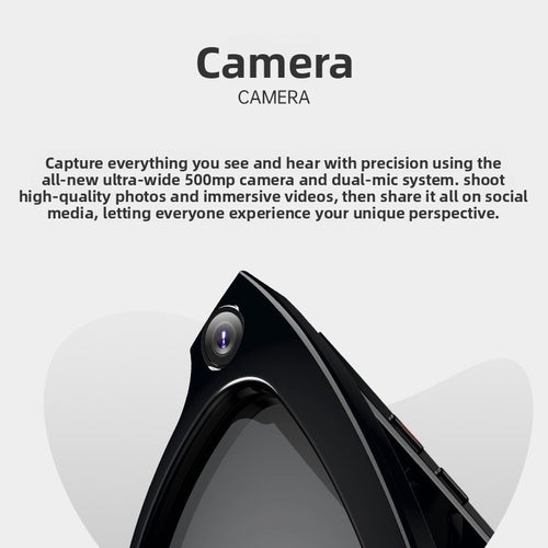 AI Translation Smart Glasses with HD Camera