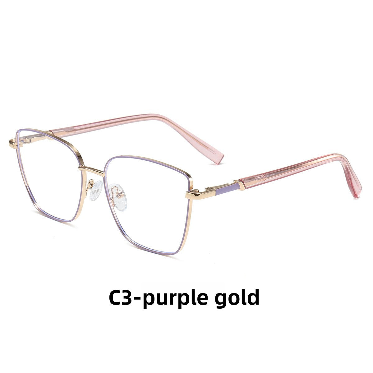 Retro Metal Anti Blue Light Glasses