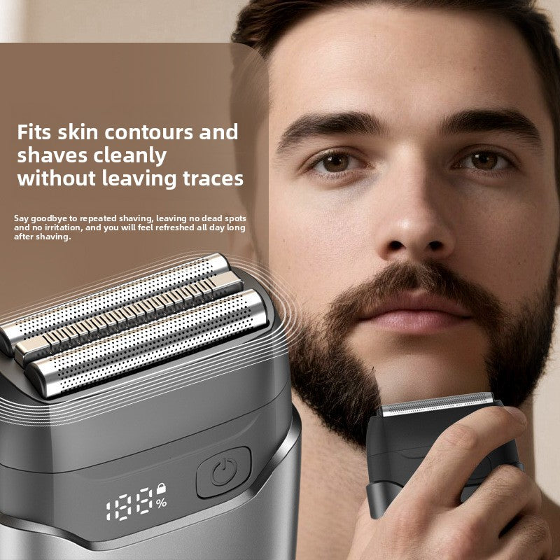 Reciprocating Electric Shaver with USB Charging