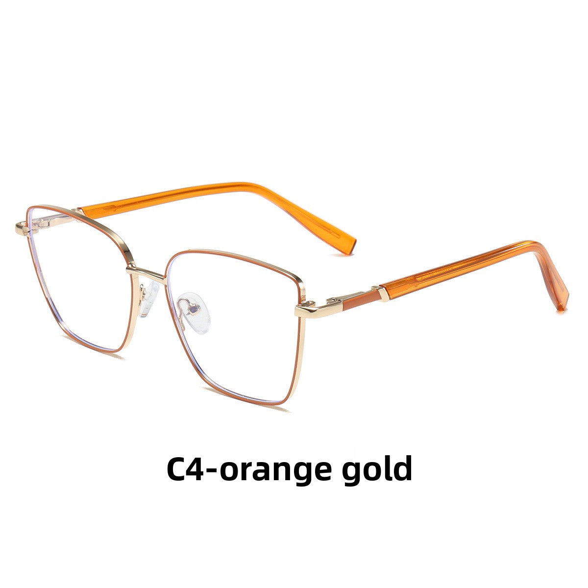 Retro Metal Anti Blue Light Glasses
