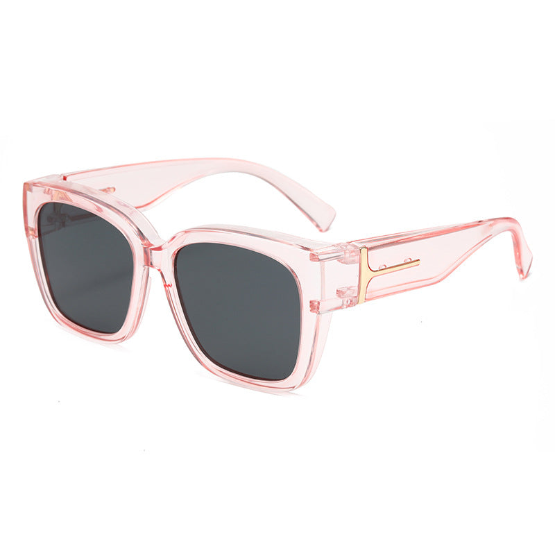 Polarized Square Frame Sunglasses