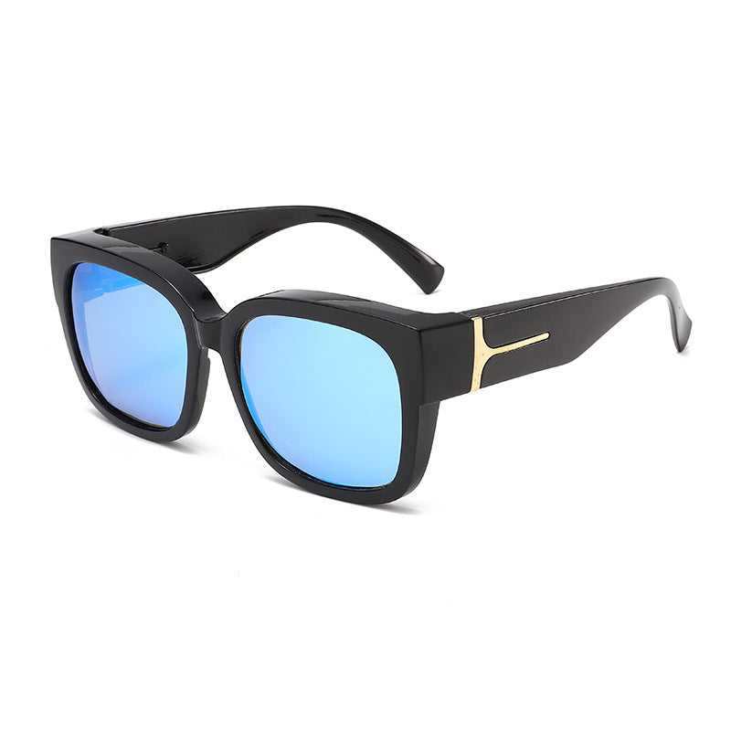 Polarized Square Frame Sunglasses