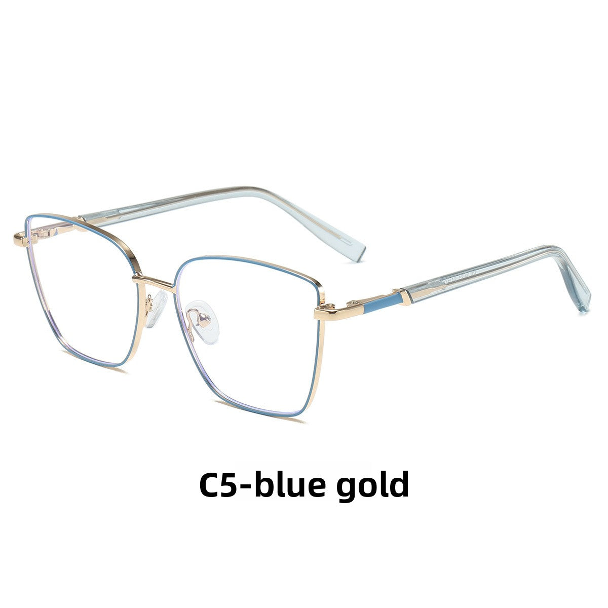Retro Metal Anti Blue Light Glasses