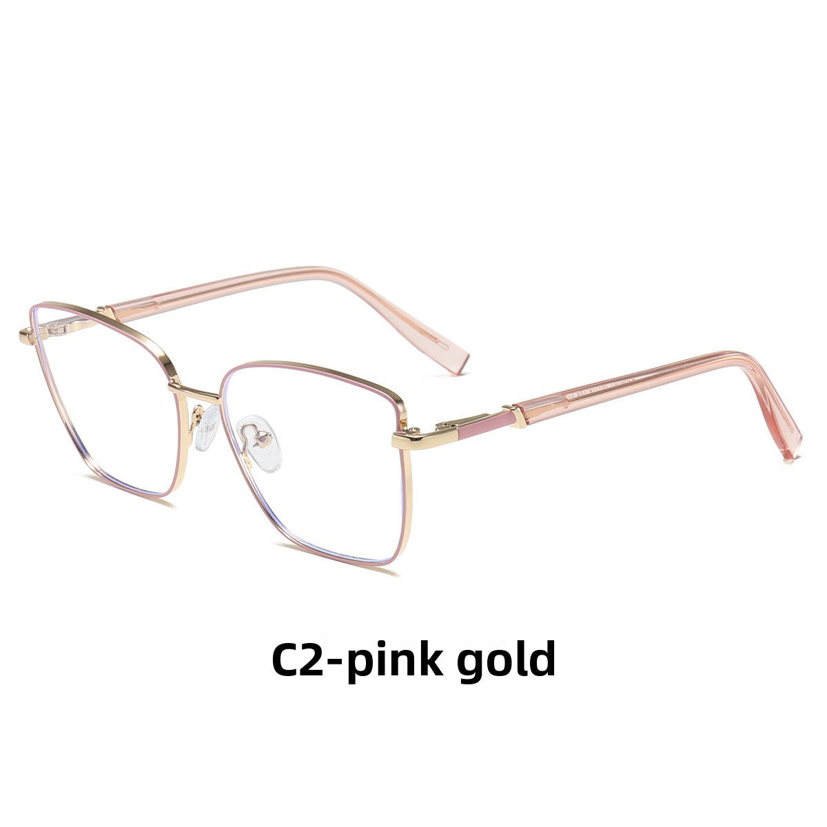Retro Metal Anti Blue Light Glasses