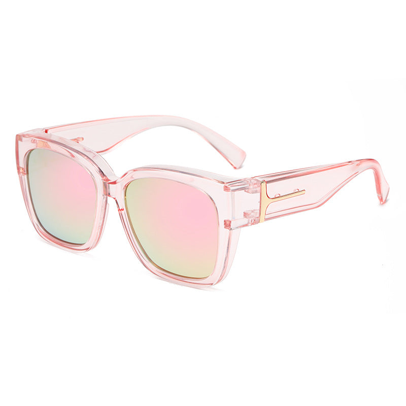 Polarized Square Frame Sunglasses