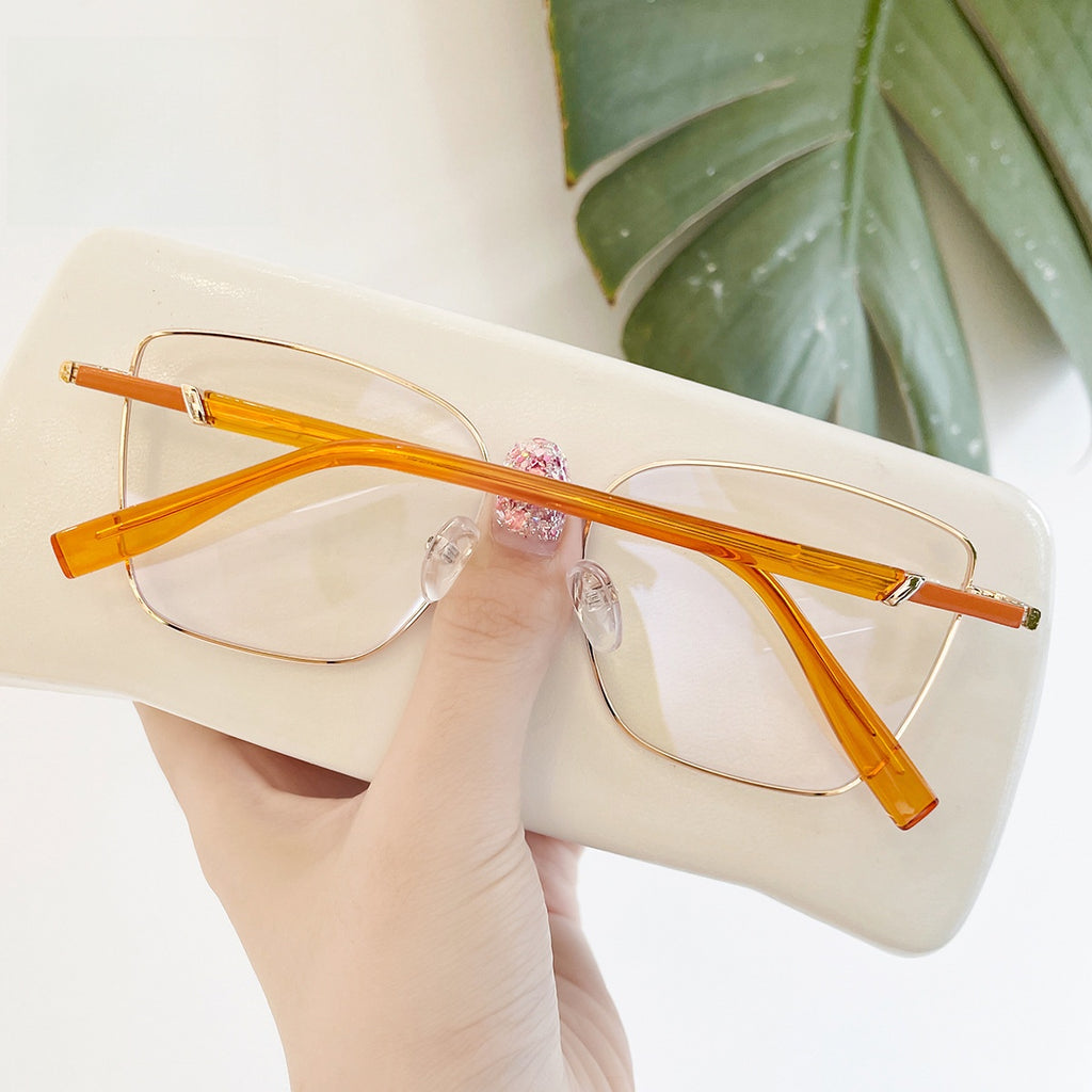 Retro Metal Anti Blue Light Glasses