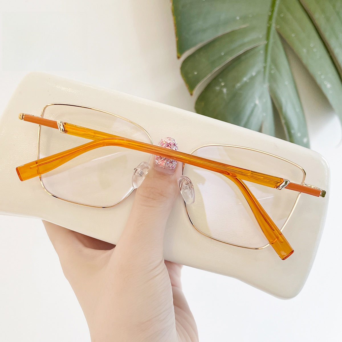 Retro Metal Anti Blue Light Glasses