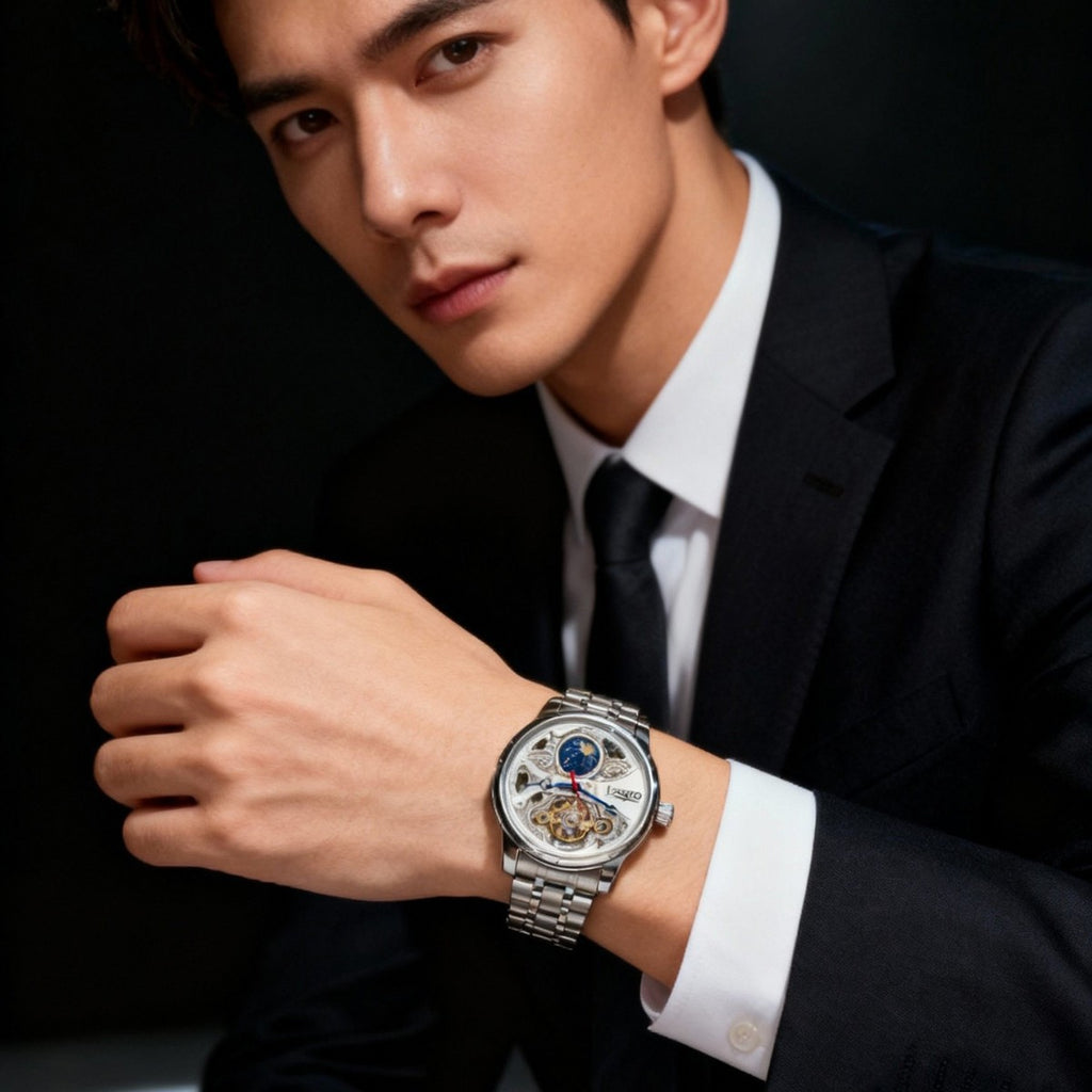 Automatic mechanical watch for men
