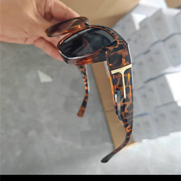 Polarized Square Frame Sunglasses