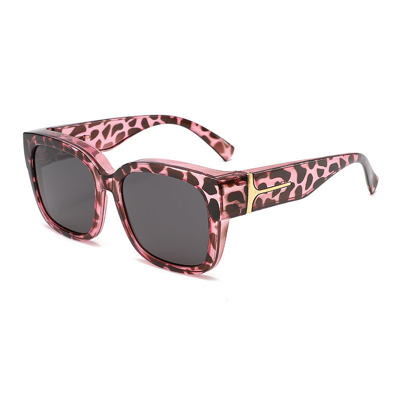 Polarized Square Frame Sunglasses