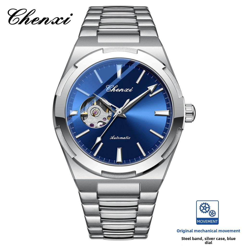 Automatic Mechanical Watch for Men with Luminous Display